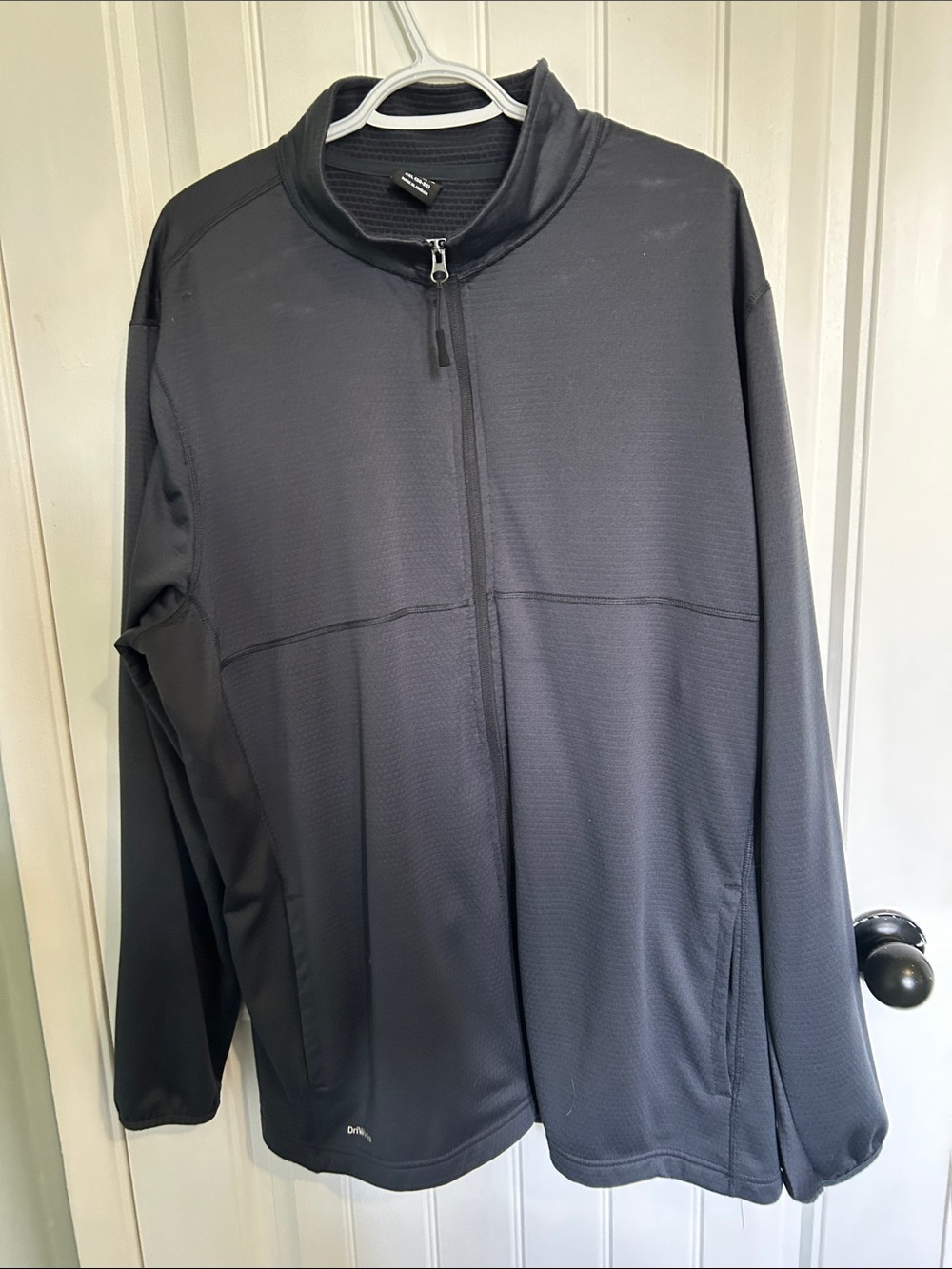 Athletic Works Men's Full-Zip Performance Jacket - Grey